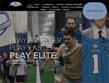 Tablet Screenshot of elitefootball.net
